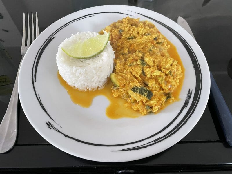 Cliquez pour zoomer ! Colombo de lotte Thermomix par doudonuts