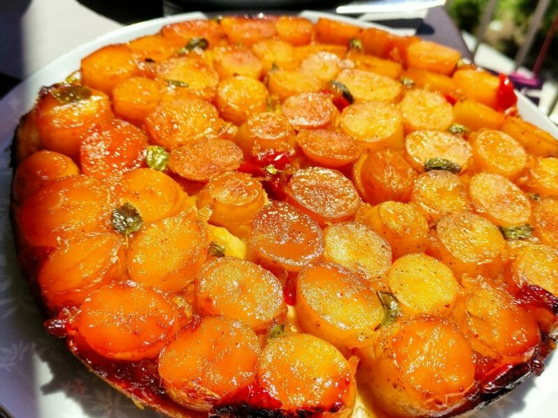 Cliquez pour zoomer ! Tatin surprise de pommes de terre Thermomix par florencebf