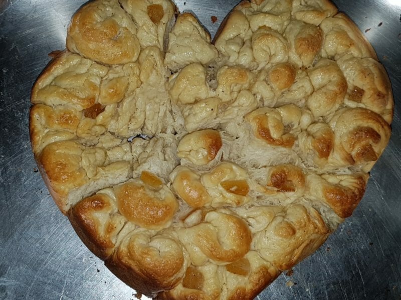 Cliquez pour zoomer ! Brioche tressée à la mie filante Thermomix par Cynthianou