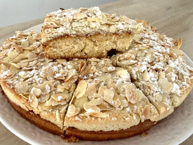 Cliquez pour zoomer ! Gâteau façon croissant aux amandes Thermomix par alison89