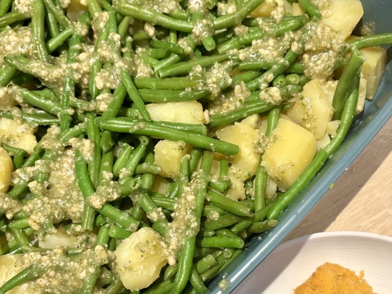 Cliquez pour zoomer ! Pommes de terre et haricots verts à l’ail et au persil Thermomix par alison89