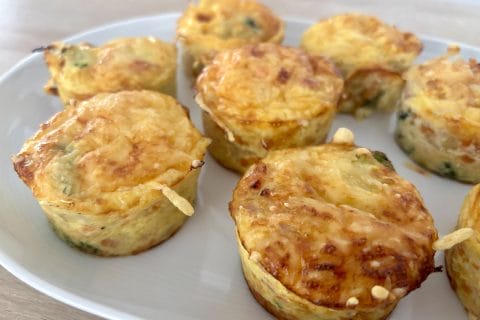 Cliquez pour zoomer ! Bouchées brocoli lardons Thermomix par alison89