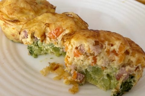 Cliquez pour zoomer ! Bouchées brocoli lardons Thermomix par alison89