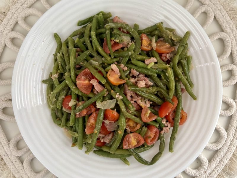 Cliquez pour zoomer ! Salade de haricots verts et tomates cerises Thermomix par alison89
