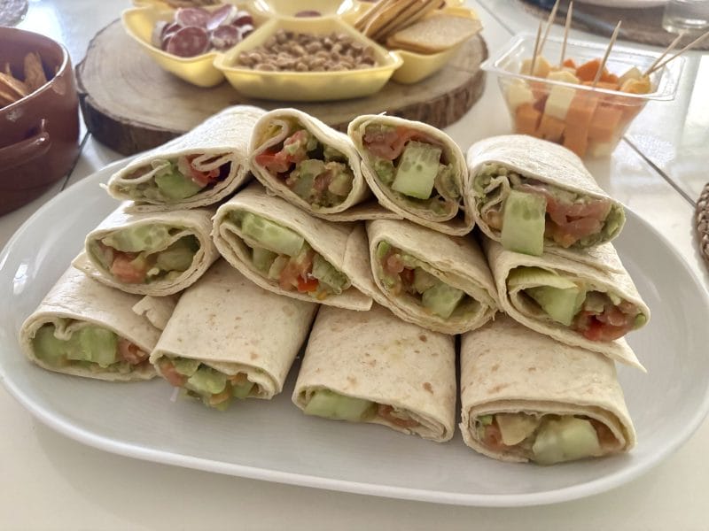 Cliquez pour zoomer ! Wraps au saumon fumé Thermomix par alison89
