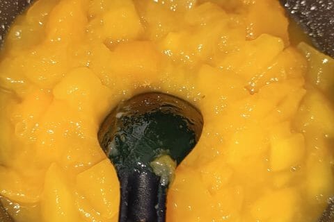 Cliquez pour zoomer ! Riz au lait de coco et mangue Thermomix par Soo_Lac