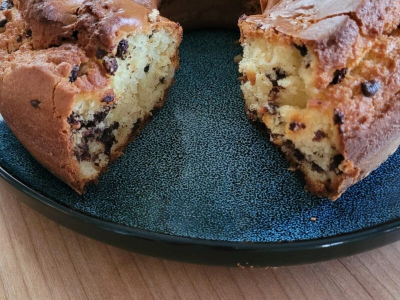 Cliquez pour zoomer ! Plum cake aux pépites de chocolat Thermomix par aline_27