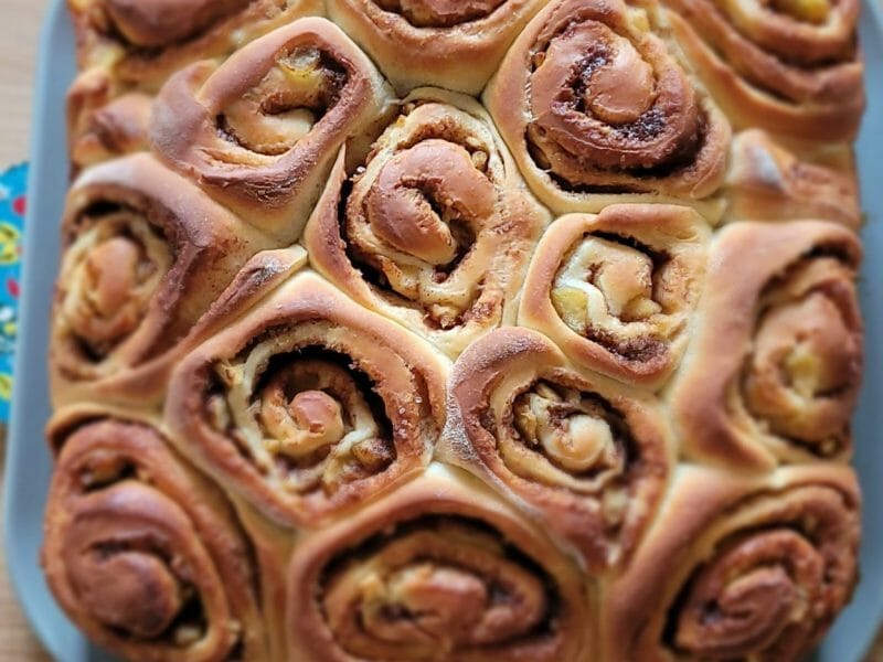 Cliquez pour zoomer ! Roulés aux pommes et à la cannelle Thermomix par aline_27