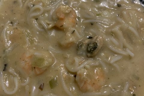 Cliquez pour zoomer ! Soupe thaï crevettes et lait de coco Thermomix par milly