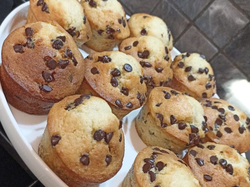 Cliquez pour zoomer ! Muffins aux pépites de chocolat Thermomix par aurore_46