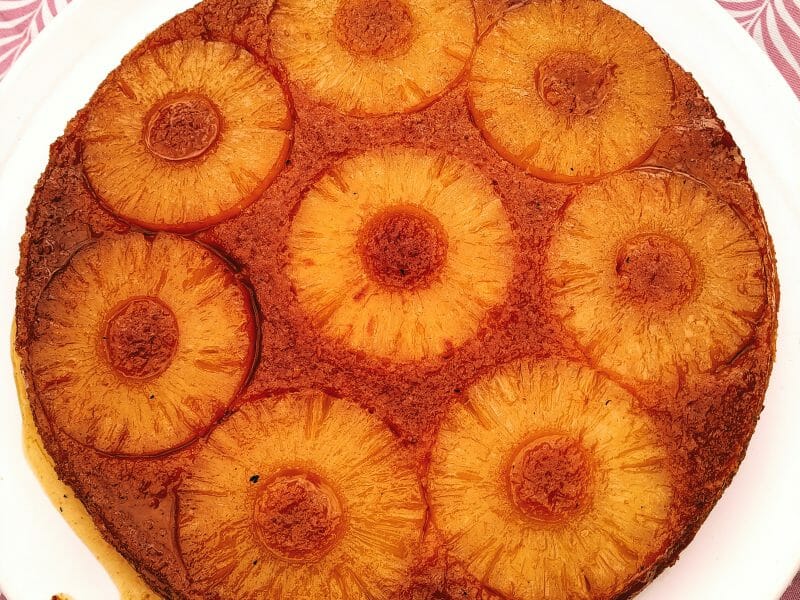 Cliquez pour zoomer ! Gâteau renversé à l’ananas Thermomix par cerise_1