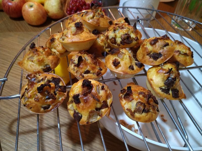 Cliquez pour zoomer ! Mini muffins au comté et aux lardons Thermomix par cerise_1