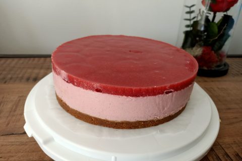 Cliquez pour zoomer ! Bavarois aux fraises Thermomix par louzoechloe