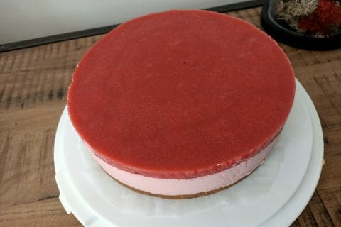 Cliquez pour zoomer ! Bavarois aux fraises Thermomix par louzoechloe