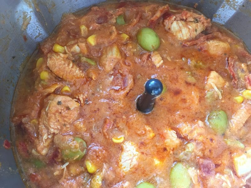 Cliquez pour zoomer ! Sauté de poulet au chorizo Thermomix par dalia_1
