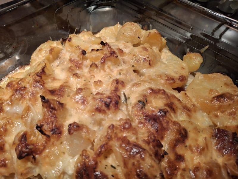 Cliquez pour zoomer ! Gratin de pommes de terre au chorizo Thermomix par elodie_90