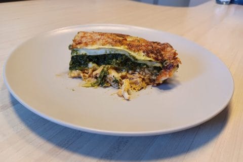 Cliquez pour zoomer ! Lasagnes au poulet et aux épinards Thermomix par elodie_90