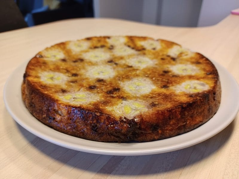 Cliquez pour zoomer ! Gâteau de flocons d’avoine à la banane Thermomix par elodie_90