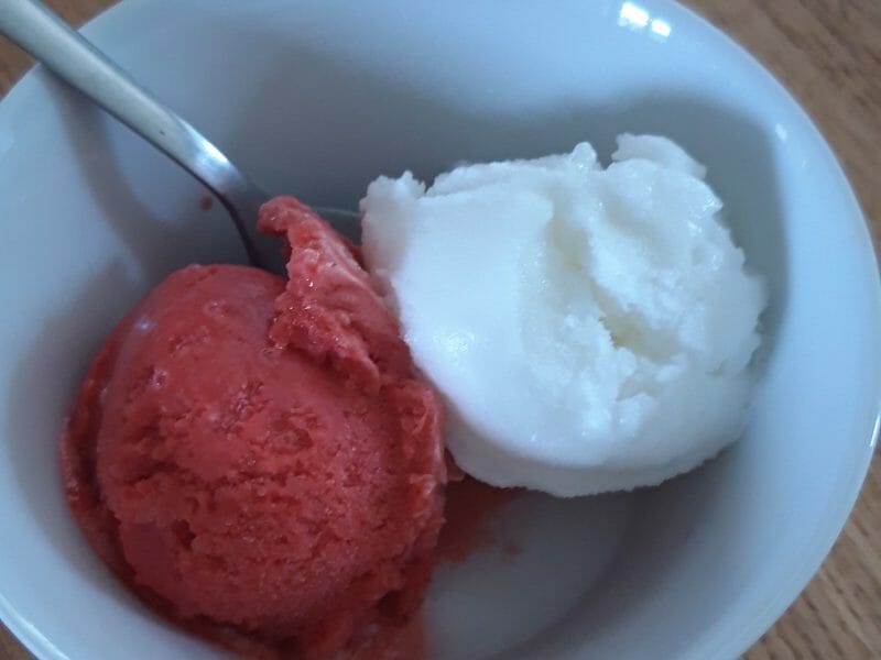 Cliquez pour zoomer ! Sorbet framboise Thermomix par Anadau_60