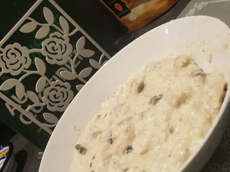Cliquez pour zoomer ! Risotto poulet et champignons Thermomix par doudourayanou