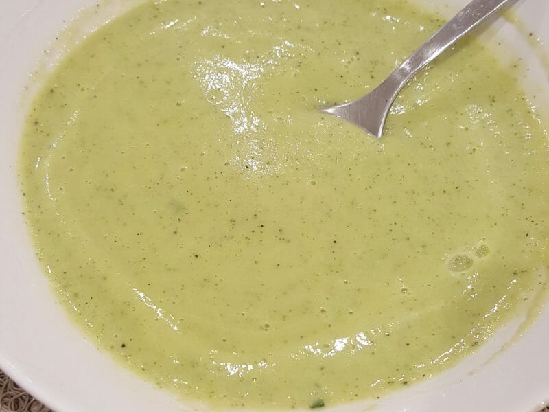 Cliquez pour zoomer ! Velouté de courgettes Thermomix par doudourayanou