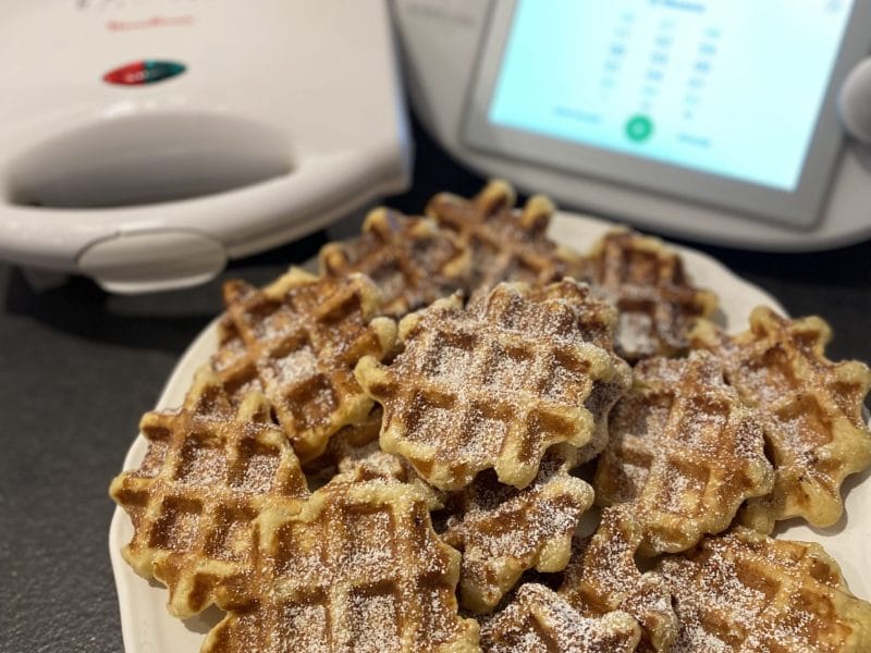 Cliquez pour zoomer ! Gaufres Liégeoises Thermomix par doudourayanou