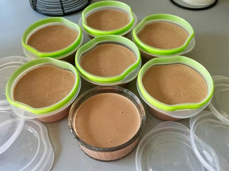 Cliquez pour zoomer ! Danette au chocolat Thermomix par Michaelenola