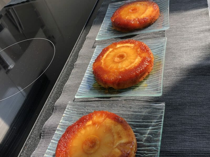 Cliquez pour zoomer ! Gâteau renversé à l’ananas Thermomix par celinepereira