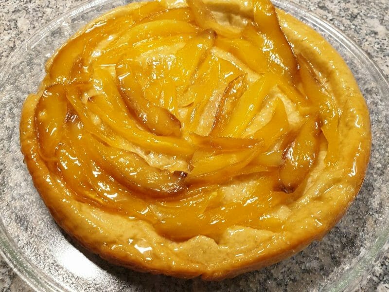 Cliquez pour zoomer ! Tarte tatin à la mangue Thermomix par idydou