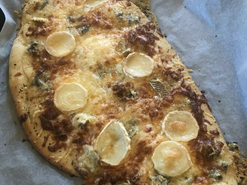 Cliquez pour zoomer ! Fougasse chèvre et lardons Thermomix par Charlucas83