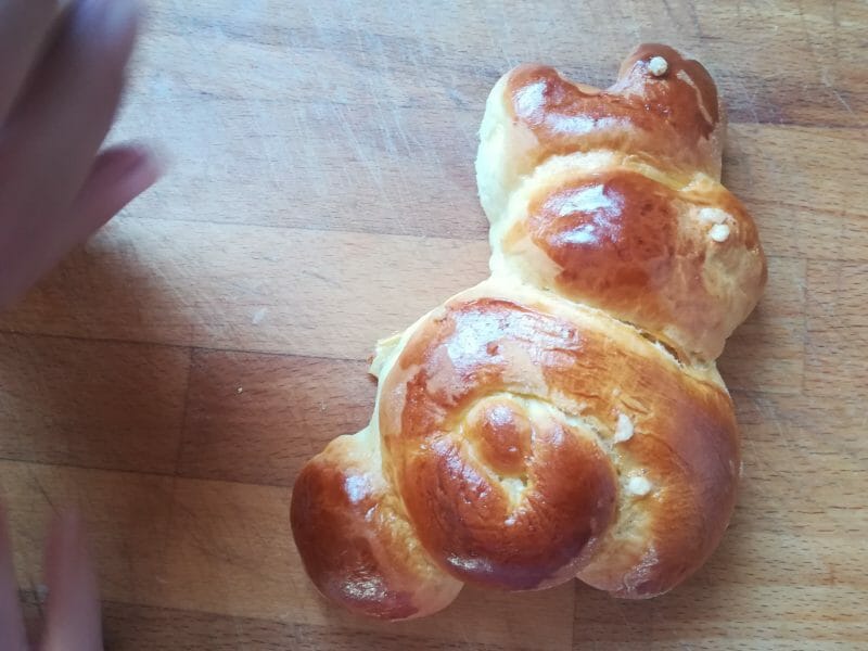 Cliquez pour zoomer ! Brioches lapin de Pâques Thermomix par virginie_82