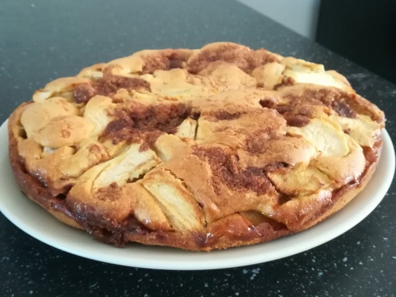 Cliquez pour zoomer ! Cake aux pommes à l’ancienne Thermomix par virginie_82