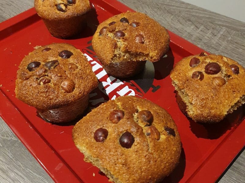 Cliquez pour zoomer ! Muffins aux noisettes Thermomix par Julia8470