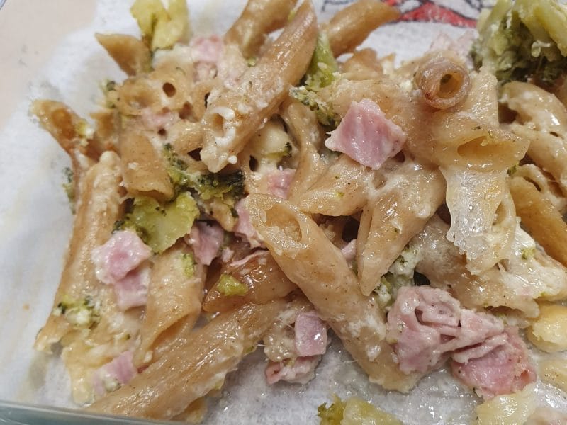 Cliquez pour zoomer ! Gratin de pâtes au brocoli Thermomix par Julia8470