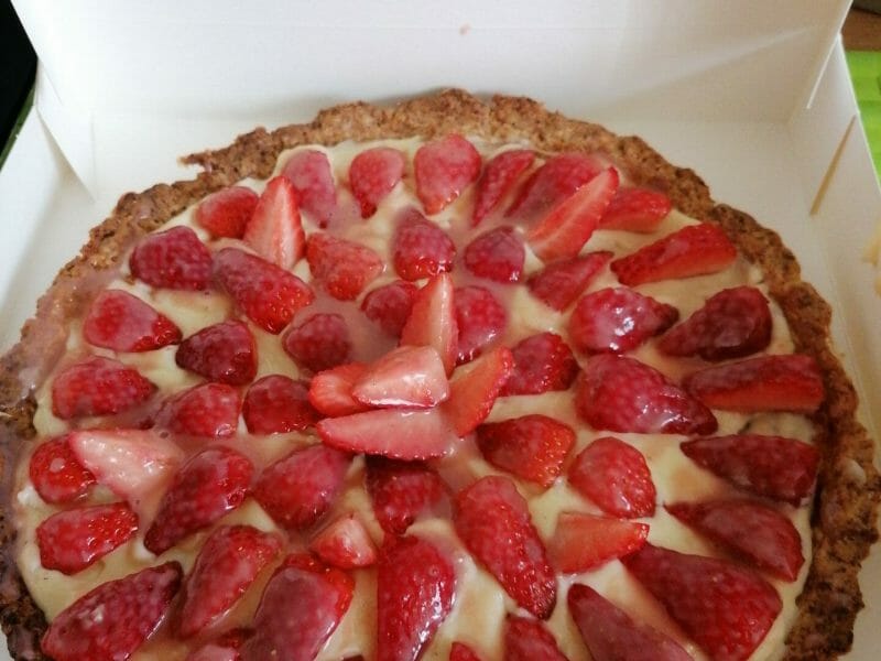 Cliquez pour zoomer ! Tarte aux fraises Thermomix par elodie_92