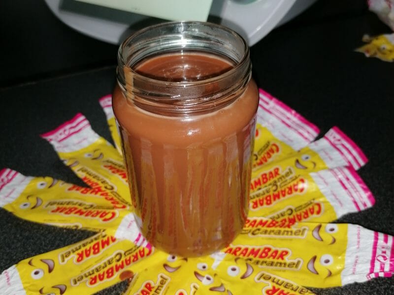 Cliquez pour zoomer ! Pâte à tartiner aux carambars Thermomix par elodie_92