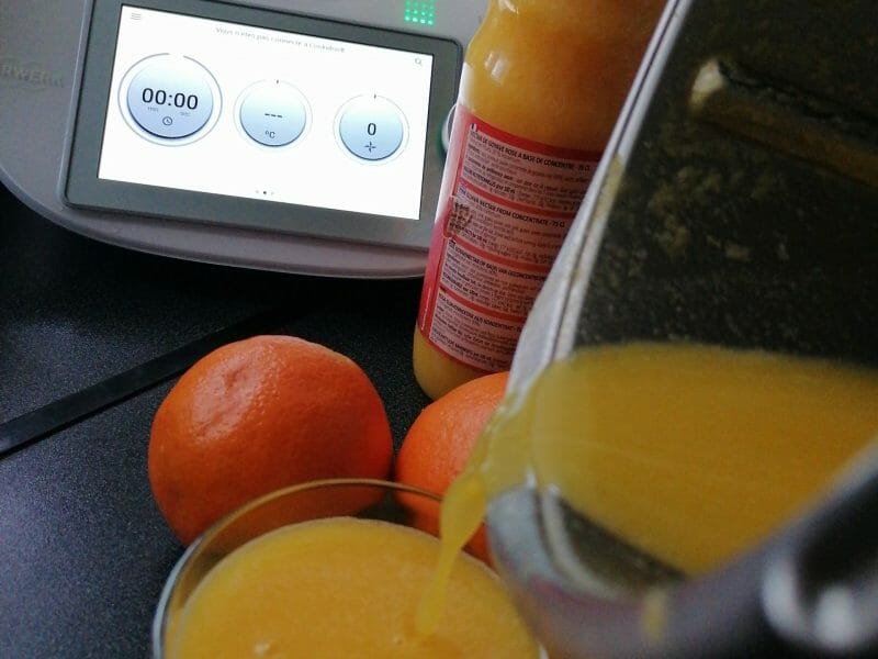 Cliquez pour zoomer ! Jus de clémentine et d’orange Thermomix par elodie_92