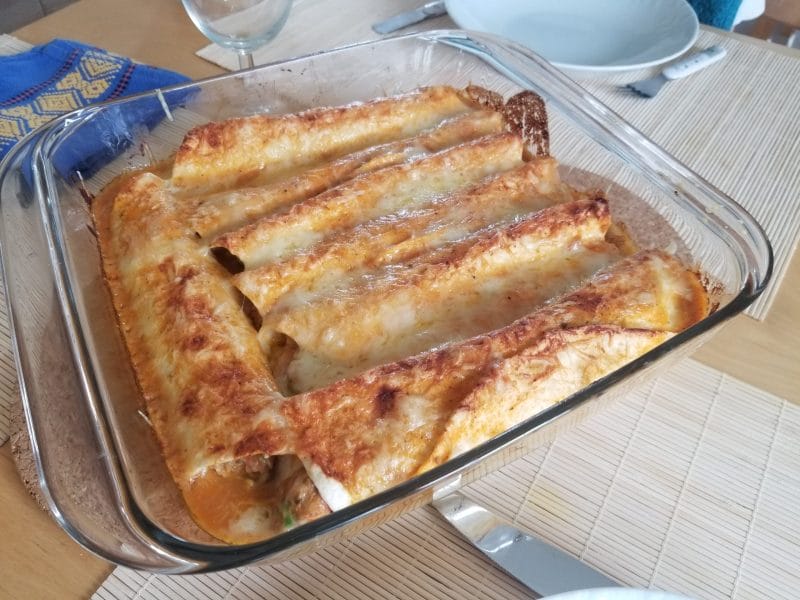Cliquez pour zoomer ! Enchiladas au poulet Thermomix par clmadu