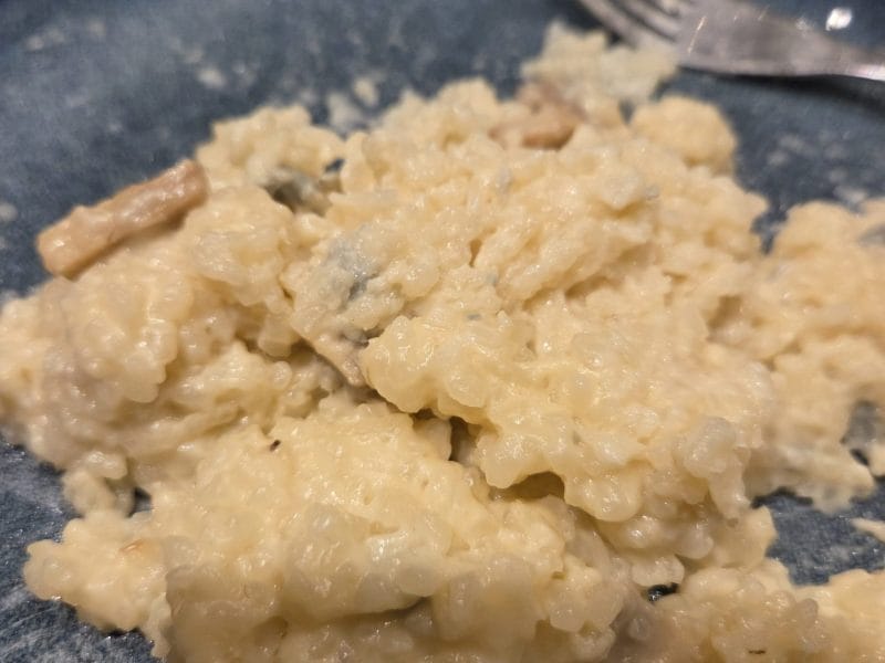 Cliquez pour zoomer ! Risotto au gorgonzola et champignons Thermomix par cycymarco