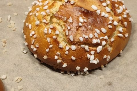 Cliquez pour zoomer ! Mouna (brioche de pâques) Thermomix par Poulaine