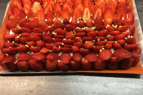 Cliquez pour zoomer ! Tarte aux fraises sans cuisson Thermomix par natha_1
