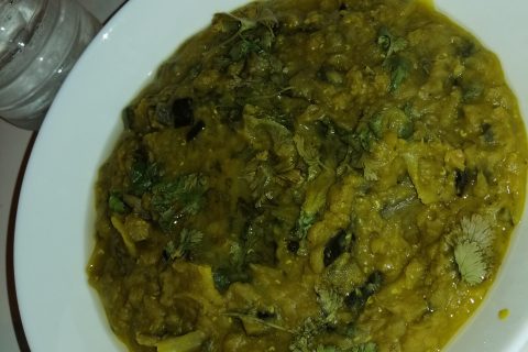 Cliquez pour zoomer ! Dhal d’aubergine et de lentilles corail au Thermomix