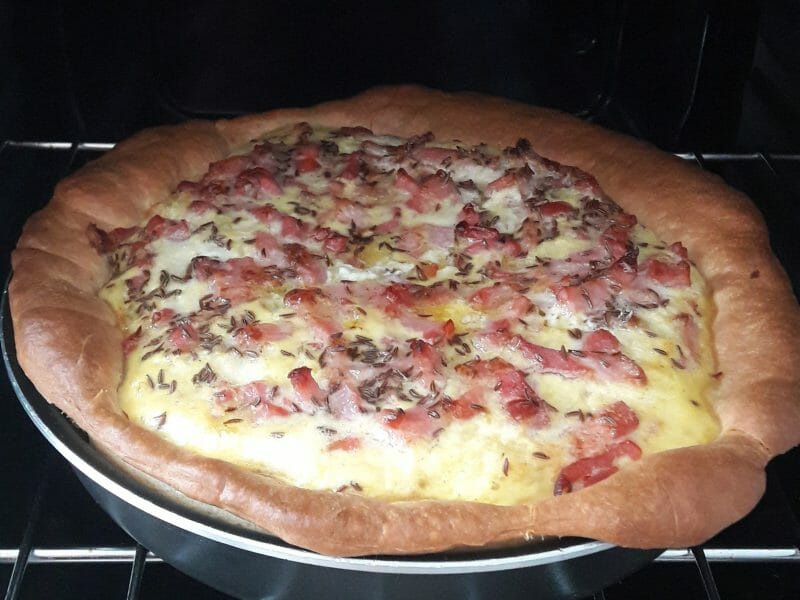 Cliquez pour zoomer ! Zwiebelkuchen – gâteau aux oignons Thermomix par lili270978