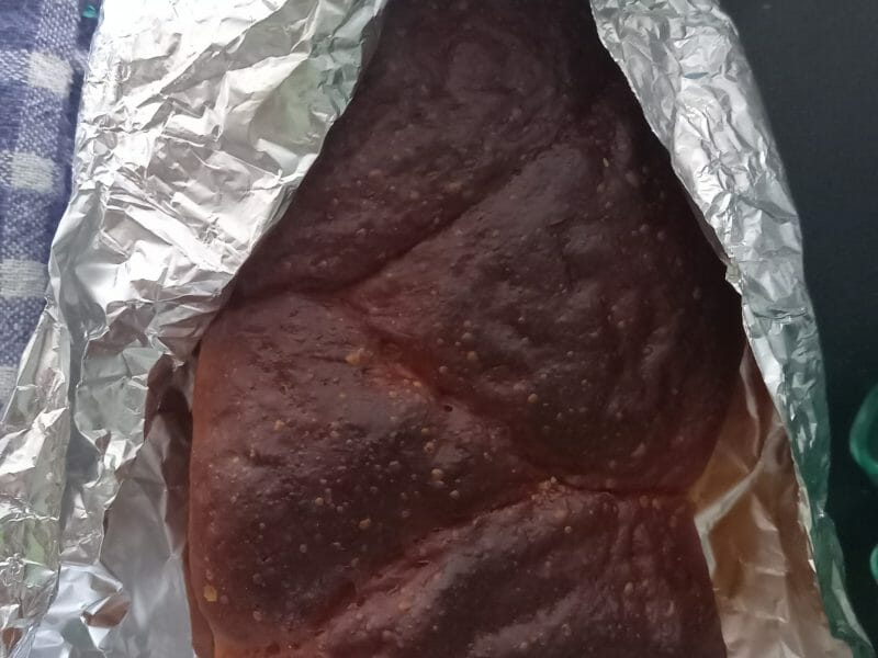 Cliquez pour zoomer ! Brioche sans beurre, sans oeufs Thermomix par vanessa_55