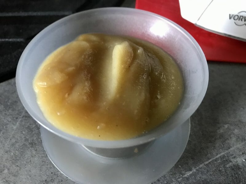 Compote pomme châtaigne au Thermomix Cookomix