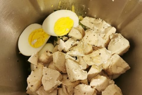 Cliquez pour zoomer ! Rillettes de poulet aux cornichons Thermomix par oceane_21
