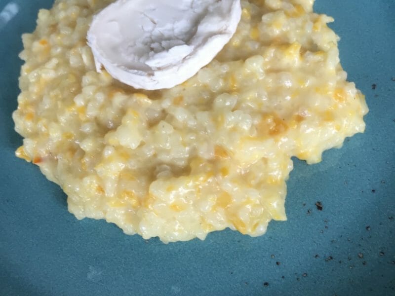 Cliquez pour zoomer ! Risotto butternut et chèvre frais Thermomix par lulu9068