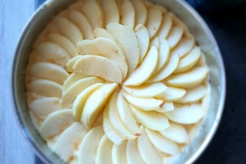 Cliquez pour zoomer ! Gâteau aux pommes et mascarpone Thermomix par baldouine