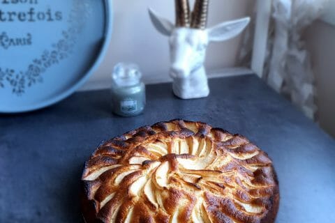 Cliquez pour zoomer ! Gâteau aux pommes et mascarpone Thermomix par baldouine