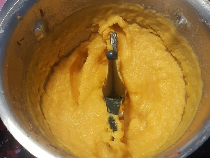 Cliquez pour zoomer ! Purée de pommes de terre et patates douces Thermomix par lou2309